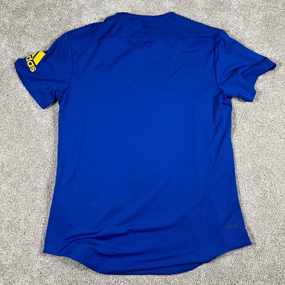 St. Louis Blues Adidas Women's S Blue Aeroready Training Performance T-Shirt NWT - Picture 2 of 8